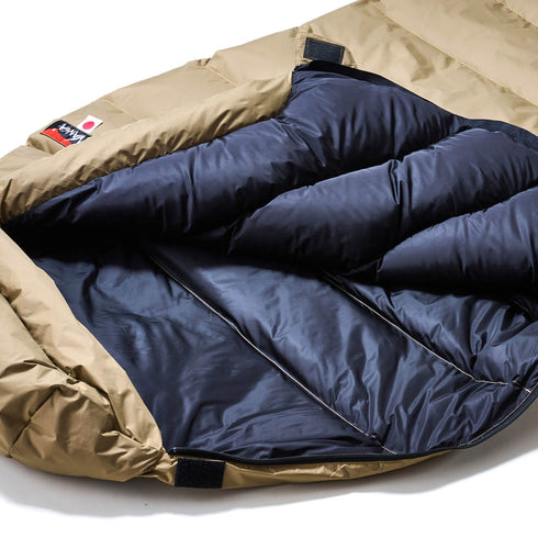 NANGA Aurora Square Foot 400STD Sleeping Bag 信封型拉鍊全開羽絨睡袋 6°C